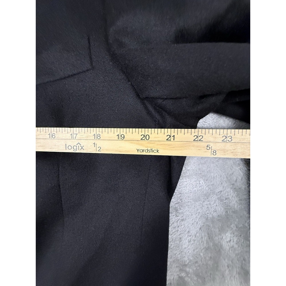 Jos A Bank 100% Cashmere Blazer Sport Coat Jacket Men 41R Black 2 Button Classic - Picture 6 of 16